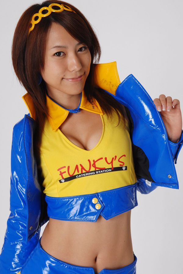 [BWH] HRQ0079 Kashiwagi Miri "Racing Girl + Badeanzug High Cross"