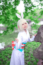 [Косплей фото] Аниме-блогер Xianyin sic - Onmyoji Mountain Rabbit