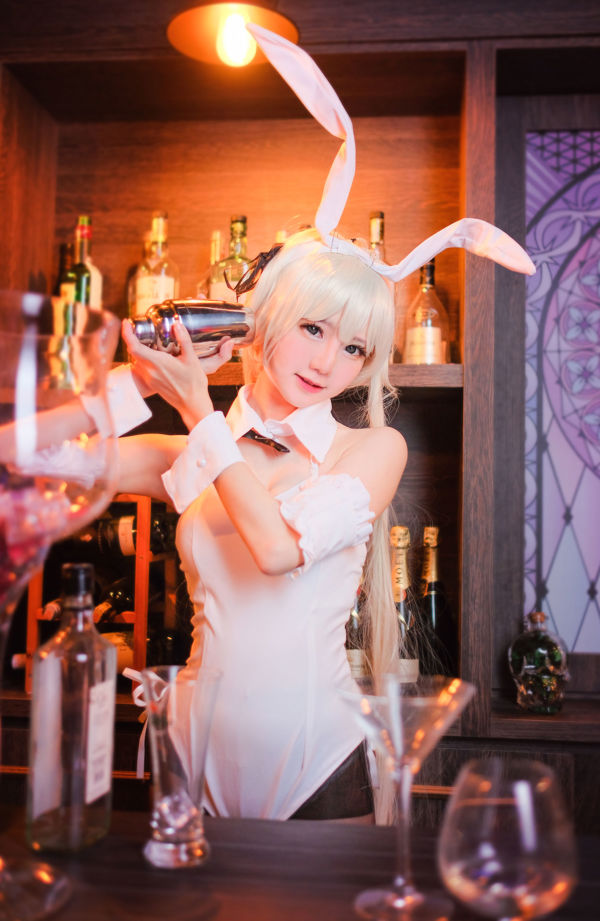 [網紅COSER寫真] Sally Dorasnow - Sora Kasugano Bunny Suit