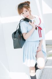 Liu Yuqi "Cô gái mặc đồng phục học sinh Nhật Bản" [Gimeng Culture Kimoe] Vol.025