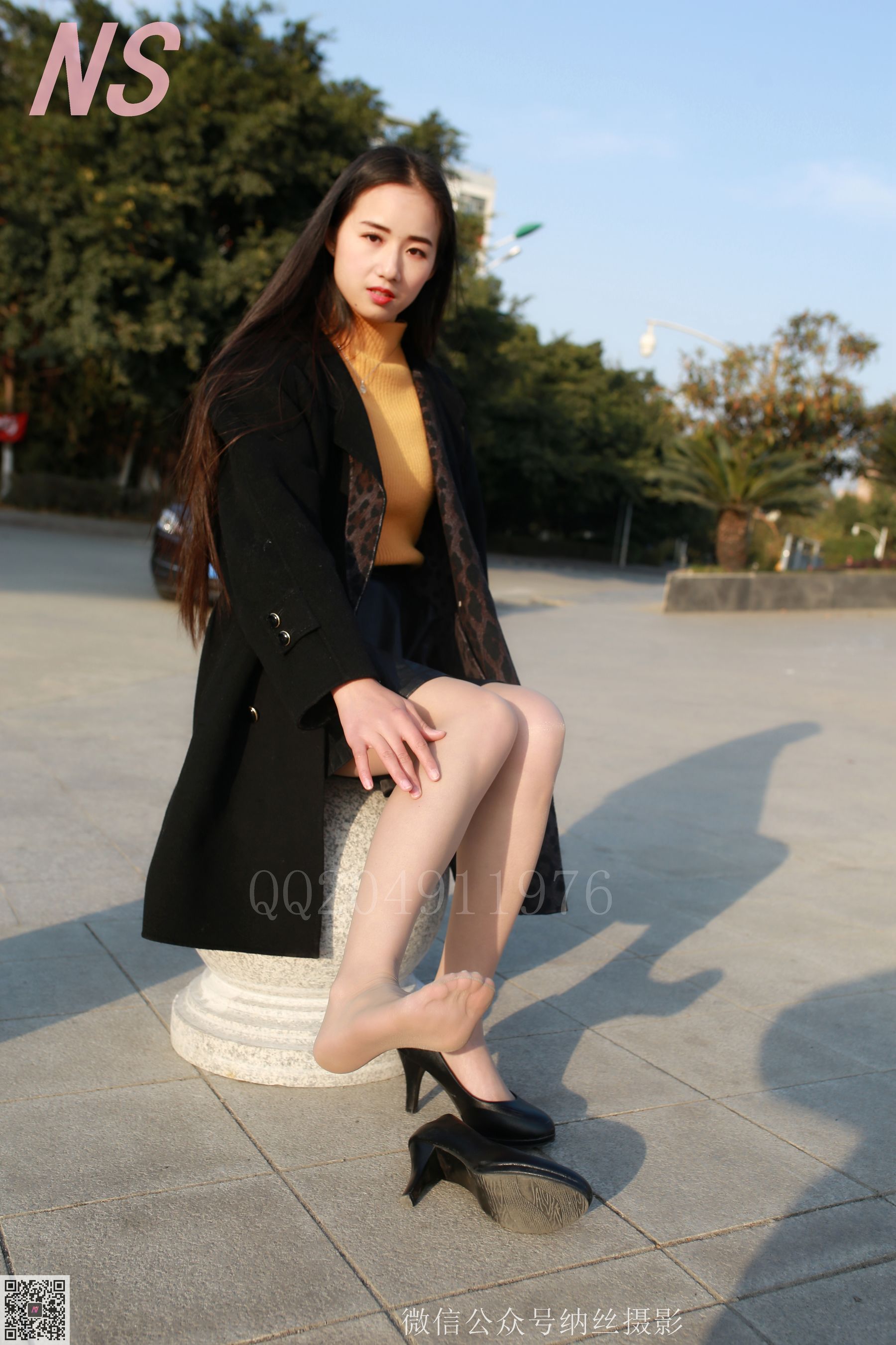 Lin Xiaoya "Leather Skirt and Pork Silk" [Nasi Photography] NO.112 Page 21 No.5cf04e