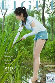 Модель ноги Xiao Ge "Fishing Silk Foot" [Ligui Liguil] Internet Beauty