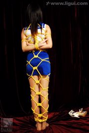 Model Yiyuan "Ik kan niet uit het gevangen net komen" [Mibun LiGui] Silk Foot Photo Picture