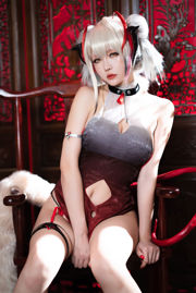 [Foto COSER selebriti internet] Nona Coser Xingzhichi-W-Doujin Cheongsam