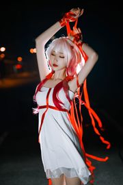 [Zdjęcie Cosplay] Blogerka anime Nan Tao Momoko - 楪 módlcie się o białą spódniczkę