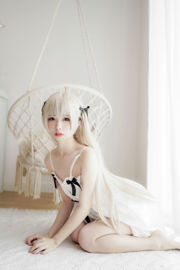 [Meow Candy Movie] VOL.228 Noodle Fairy Dome Girl Vestido blanco