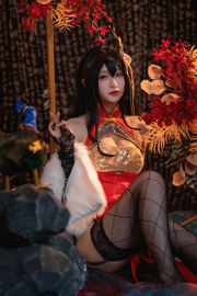 [COS phúc lợi] Blogger anime Teppanyaki Ghost Dance w - Dafeng Cheongsam