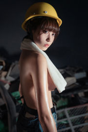 [Cosplay photo] Cute girl Naxi sauce nice - we workers have power