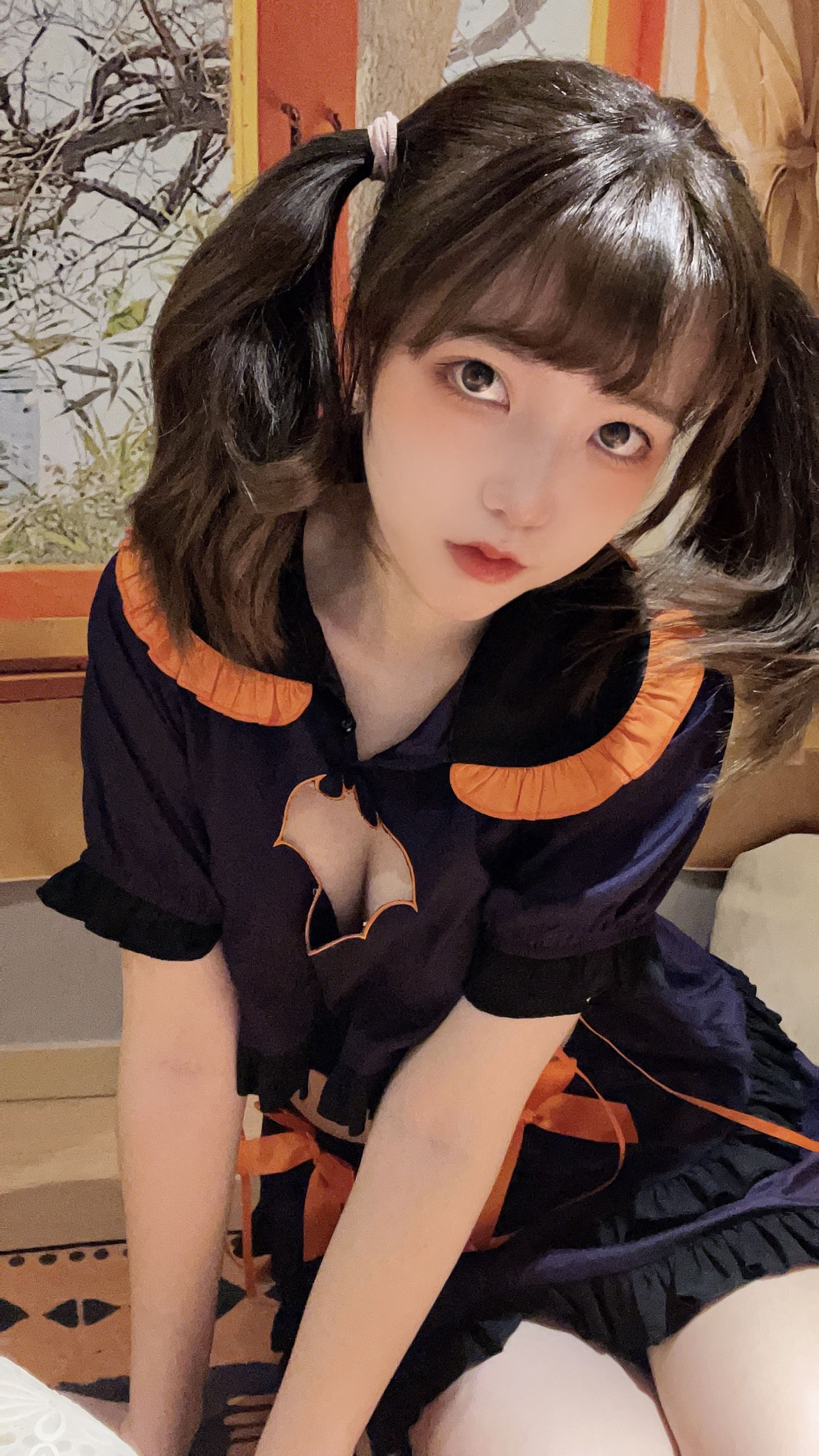 [Welfare COS] Cute girl Fushii_ Haitang - Halloween Page 1 No.f6e0d0